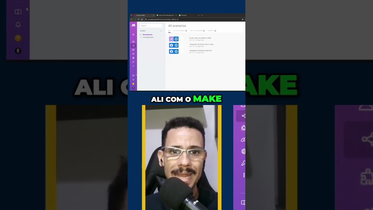 Como integrar a Uzapi no Make (Integromat) para disparos automáticos de WhatsApp