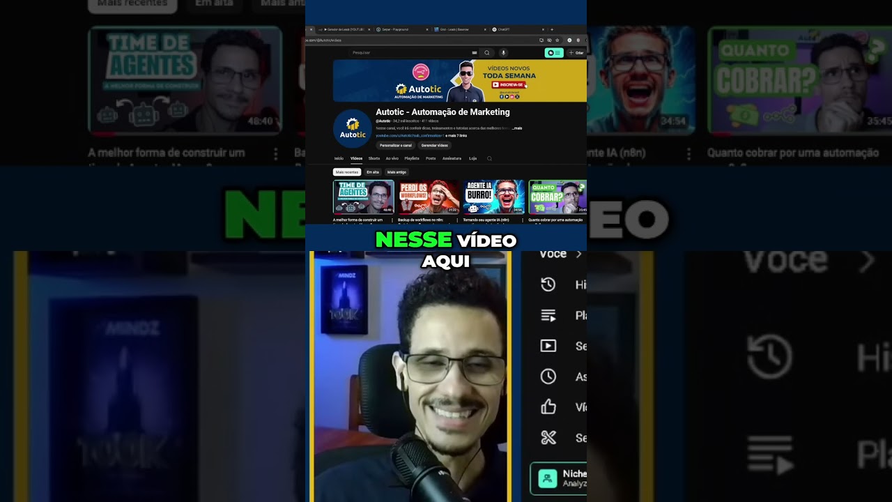 Venda mais automações com esse Agente IA do n8n que gera leads no automático