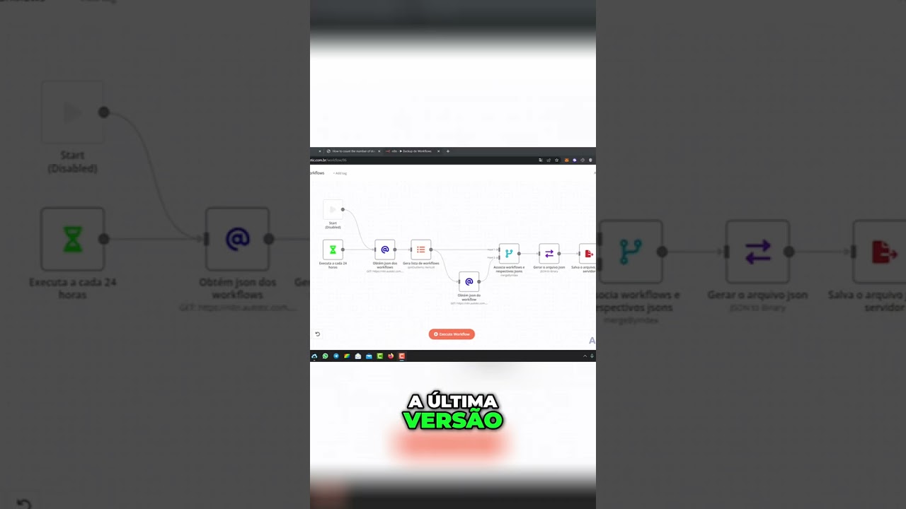 Backup ESSENCIAL no n8n: Salve Seus Workflows Antes Que Seja Tarde!