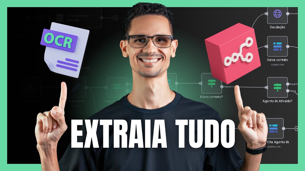 OCR no n8n: A forma mais eficaz de usar documentos como Base de Conhecimento (RAG)