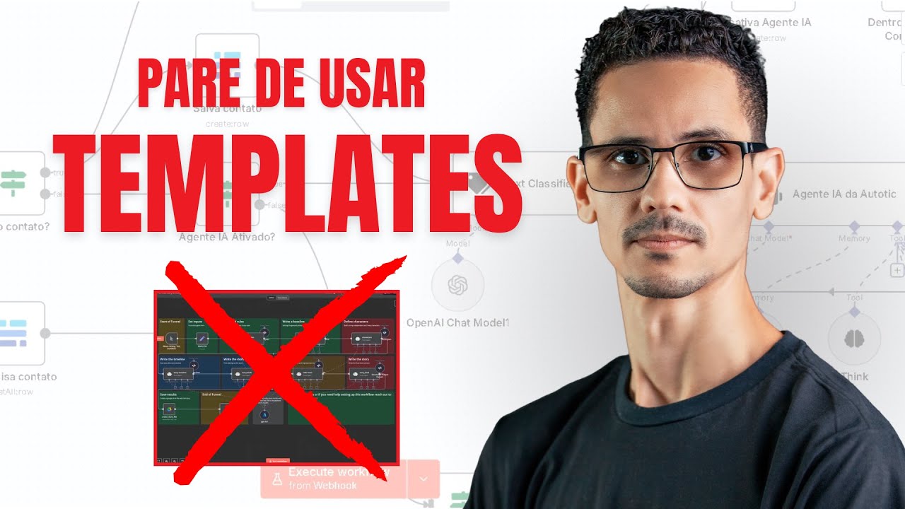Você nunca vai dominar o n8n enquanto depender desses templates